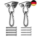 Produktbild: Awroutdoor SUS304 Edelstahl Schwerlast Deckenhaken Premium Hängematten Haken,4