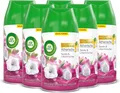Produktbild: Air Wick Raumduft Freshmatic Max Nachfüller Seide und Lilienfrische 6 x 250ml (Vorratspack, 6-St., Automatisches Duftspray), mit ätherischen Ölen
