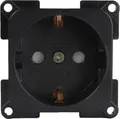 Produktbild: C-Line Presto Inprojal CBE Steckdose Schuko 220 / 230 Volt Wohnmobil Wohnwagen schwarz