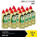 Produktbild: Castrol Power 1 Scooter 4T 5W-40 Motorradöl API SN JASO MB 12x1 Liter = 12 Liter
