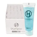 Produktbild: FRANZ MENSCH 250 Stück Hygostar Shampoo | Tube, hellblau, V: 30ml, L: 10,5cm, B: 4cm, Verkaufs-Tray, Karton, Hotel-Shampoo, Einmalshampoo, Hotelskosmetik
