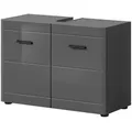 Produktbild: Waschbeckenunterschrank   ¦ grau ¦ Maße (cm): B: 80 H: 56