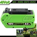 Produktbild: 40 Volt 8.0Ah Für Greenworks 40V Akku G-MAX 29462 29472 29252 Li-Ion Batterie DE