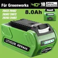 Produktbild: Akku 40 Volt 8.0Ah Für Greenworks 40V G-MAX 29462 29472 29252 Li-Ion Batterie DE