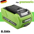 Produktbild: 40V 29462 8,0Ah Batterie Für Greenworks G-MAX 29472 Akku 29727 22272 20302 27062