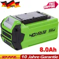 Produktbild: 40V 8,0AH Für Greenworks 29462 Ersatzbatterie Akku G-MAX 29472 29727 22272 26272