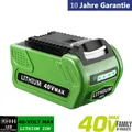 Produktbild: Akku 6000mAh 40V Power Für G-MAX 40V 29462 29472 29727 22272 20302 Li-Ion Akku