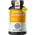 Produktbild: NATURE LOVE® Immun Komplex - 120 Kapseln - 4 Monate Reichweite