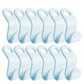Produktbild: WYAN Kleiderbügel-Verbindungshaken, 56 Stück, 1,65 x 0,75 Zoll, platzsparend, Kleiderbügelhaken, für Kleiderbügel, zum Verbinden von Kleiderbügeln, platzsparend (Himmelblau)