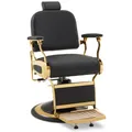 Produktbild: Barberpub Friseurstuhl mit Kopfstütze Höhenverstellbar  Hydraulikpumpe 3855BK