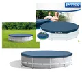 Produktbild: Intex Poolabdeckplane Ø 305 cm - Frame Pool Poolabdeckung Plane Stahlrahmenpool
