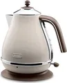Produktbild: DeLonghi Wasserkocher KBOV 2001.BG | Retro-Look | 1,7 l | 2000 Watt | Edelstahl | kabellos | 360° Basis | creme