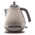 Produktbild: DeLonghi KBOV2001.BG Wasserkocher Icona Vintage beige 1,7 L 2000 W