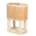 Produktbild: Ebi, Katzenkratzbaum aus Bambus Tori 75 59 x 39 x 76 cm, Beige, Katze