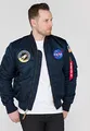 Produktbild: Alpha Industries MA-1 VF NASA Bomberjacke für Herren Rep.Blue