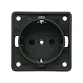 Produktbild: Berker 941852505 Schutzkontakt-Steckdose mit Schraubklemmen, Integro Modul-Einsätze, anthrazit matt