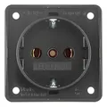 Produktbild: Berker Steckdose 1f anthrazit matt INTEGRO Einbau IP44 horizontal... 941852505