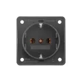 Produktbild: Berker 941852505 Steckdose SCHUKO Integro anthrazit matt