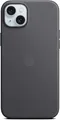Produktbild: Original Apple iPhone 15 Plus Feingewebe Case MT423ZM/A Hülle MagSafe in Schwarz