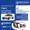 Produktbild: Für CUPRA Leon Fließheck Typ KL1 / KU1 10.2020-jetzt AHK abn. +7pol sp. E-Satz