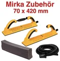 Produktbild: Mirka Zubehör 70 x 420 mm - Abranet Streifen Schlauch Schutzauflage Handfeile