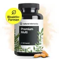 Produktbild: natural elements Premium Multivitamin – 180 Stk – Vitamine A-Z Premium-Rohstoffe