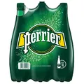 Produktbild: PERRIER Natural Sparkling Mineral Water 6x 1Lit. - natürliches kohlensäurehaltiges Mineralwasser