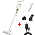 Produktbild: Trade Shop - 2in1-to-cable 2in1 Wiederaufladbare Batterie-staubsauger Saugt Pulver C Zubehör -