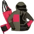 Produktbild: Killtec Skianzug Damen Skijacke grün + Skihose pink, verschweißte Nähte grün|rosa 46 EU