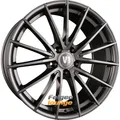 Produktbild: 4x V1 Wheels V2 Daytona Grau DG+ 8x18 ET35 5x112