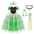 Produktbild: Mädchen Kostüm Kleid Kinder Prinzessin Kostüm für Karneval Party Cosplay Verk...