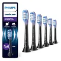 Produktbild: Philips Sonicare G3 Premium Gum Care, Original Ersatzbürstenköpfe, Schwarz, 6er-Pack, HX9056/88