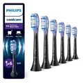 Produktbild: Philips Sonicare G3 Premium Gum Care Bürstenköpfe schwarz HX9056 6er Pack