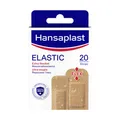 Produktbild: Hansaplast Elastic Pflaster | Elastische Pflaster | Pflaster-Set | Für Finger & Gelenke | 20 Stk.