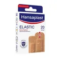 Produktbild: Beiersdorf AG Wundpflaster HANSAPLAST Elastic Pflasterstrips 20 Stück (20 St), Extra flexibel und wasserabweisend