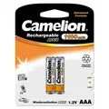 Produktbild: Camelion | AAA/HR03 | 1100 mAh | Wiederaufladbare Ni-MH-Batterien | 2 Stück
