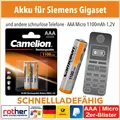 Produktbild: Camelion AAA Micro HR03 Ni-MH 1100mAH 1,2V Akku für Telefon, Computermaus usw.