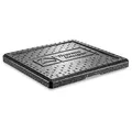 Produktbild: thermohauser Ersatzdeckel für EPP-Thermobox Pizza, 41.0 x 41.0 x 3.5 cm, Schwarz