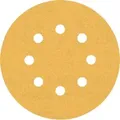 Produktbild: Bosch 50x Expert C470 Schleifpapier mit 8 Löchern für Exzenterschleifer 125 mm G 150 - 2608901120