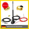 Produktbild: DAB+ Autoantenne mit Verstärker | Langes Kabel | Frequenzbereich 174-237MHz