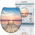 Produktbild: Schütte SUNSET SKY Duroplast WC-Sitz Softclose Oval bis 150 kg, Sunset Sky