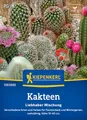 Produktbild: Kiepenkerl Kakteensamen Liebhaber Mischung 1061890 - Verschiedene Arten und Farben - Fensterbank und Wintergarten - Höhe 10-40 cm - Kaktus, Saatgut