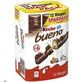 Produktbild: Kinder Bueno Waffel mit Füllung, 12 Riegel, 258 g