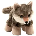 Produktbild: Wild Republic 14911 Republic Hug'ems Plüschtier, Kuscheltier, Wolf 18cm, Grau - Weiß