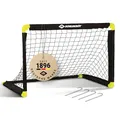 Produktbild: Schildkröt faltbares Fußballtor für Kinder – klappbares Mini-Tor 90×60×60 cm für drinnen & draußen – leicht & tragbar inkl. Heringen – ideal für Garten, Urlaub, Kinderzimmer & Freizeitspiel
