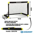 Produktbild: Schildkröt Folding Soccer Goal, Fußballtor für Kinder, für Garten, Beach, Indoor
