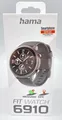 Produktbild: Hama Smartwatch 6910 Fit Watch GPS, Großes Display, wasserdicht, Black #KT9072X-