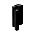 Produktbild: Stretchfolie schwarz 23my 500mm breit 300m lang 6 Stk