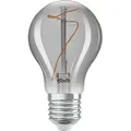 Produktbild: Osram - Vintage 1906 LED-Lampe mit Smoke-Tönung, 3,4W, 100lm, klassische Glühlampenform (Classic a) mit E27-Sockel, warmweiße Lichtfarbe, nicht