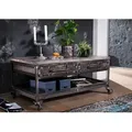 Produktbild: Couchtisch Mango 110x60x50 grau lackiert HEAVY INDUSTRY #122
